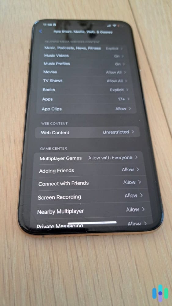 All content restrictions available on the iPhone can be found in the “Screen Time” setting. All content restrictions available on the iPhone can be found in the “Screen Time” setting.