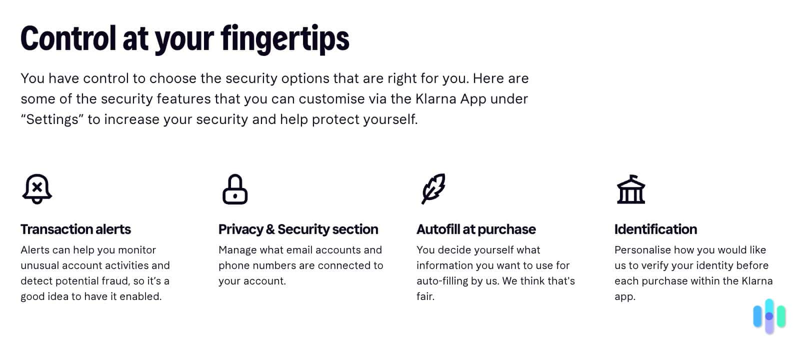 Klarna Control at Your Fingertips Klarna Control at Your Fingertips