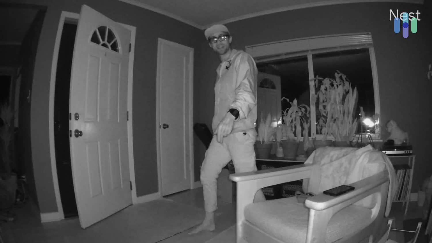 Nest Cam night vision inside Nest Cam night vision inside