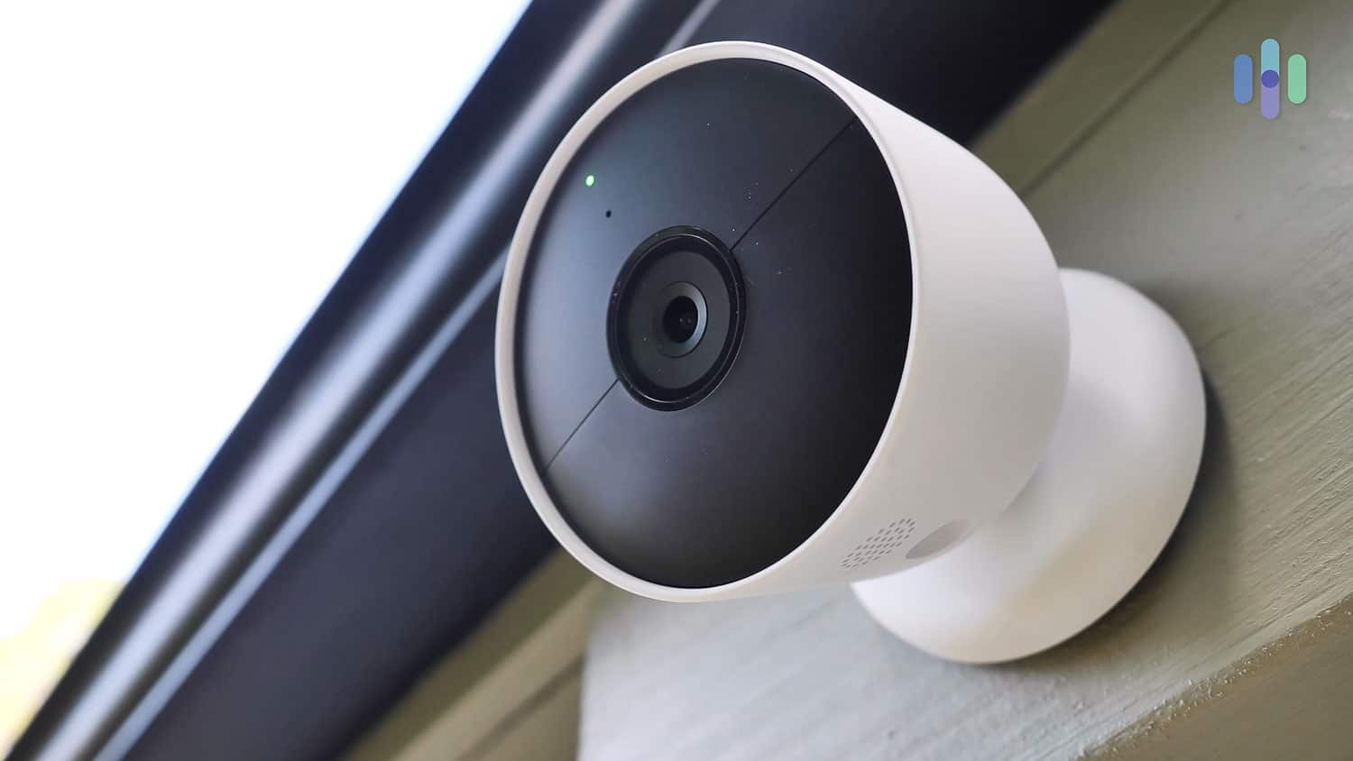 Nest Cam on house Nest Cam on house