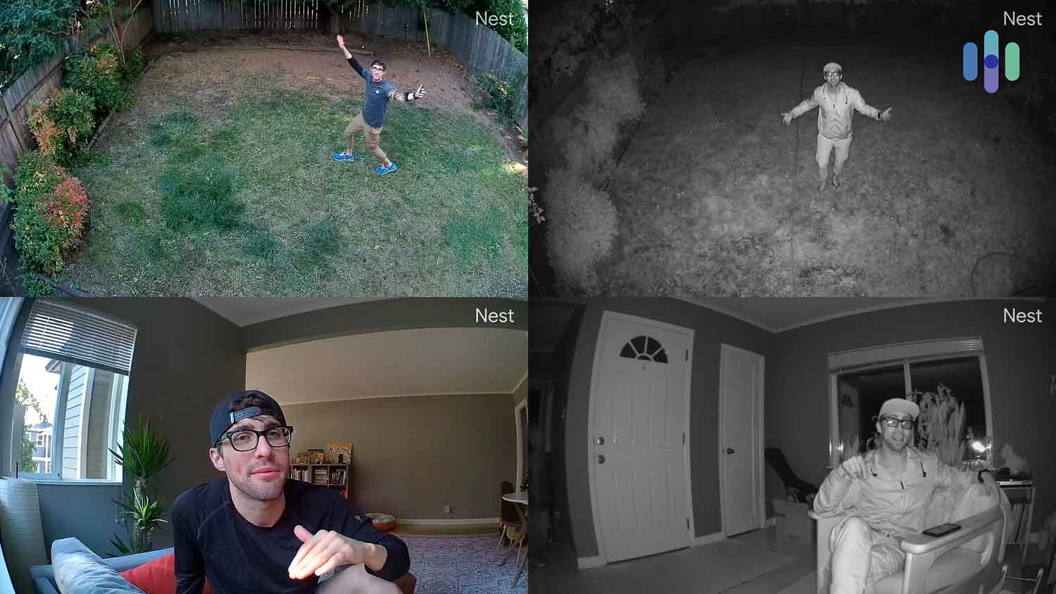 Day and night video samples of the Nest Cam Day and night video samples of the Nest Cam