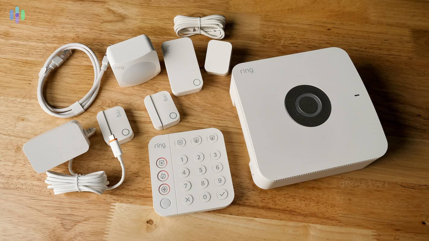 Everything included with the Ring Alarm Pro Everything included with the Ring Alarm Pro