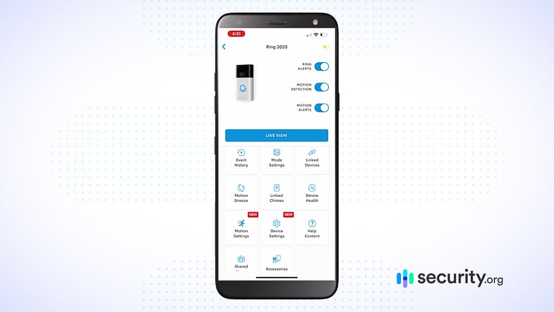 Ring — Always Home App Ring — Always Home App