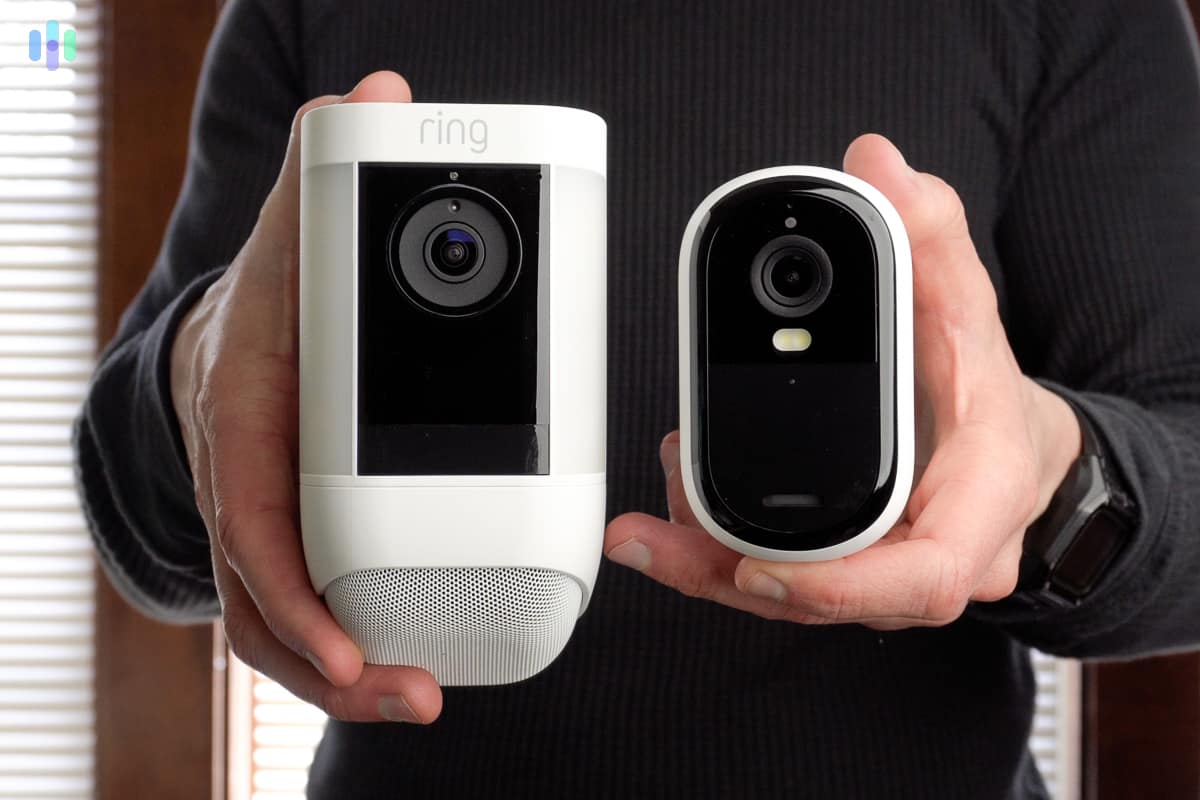 Ring Spotlight Cam Pro and Arlo Essential XL 2K (2nd gen) Ring Spotlight Cam Pro and Arlo Essential XL 2K (2nd gen)