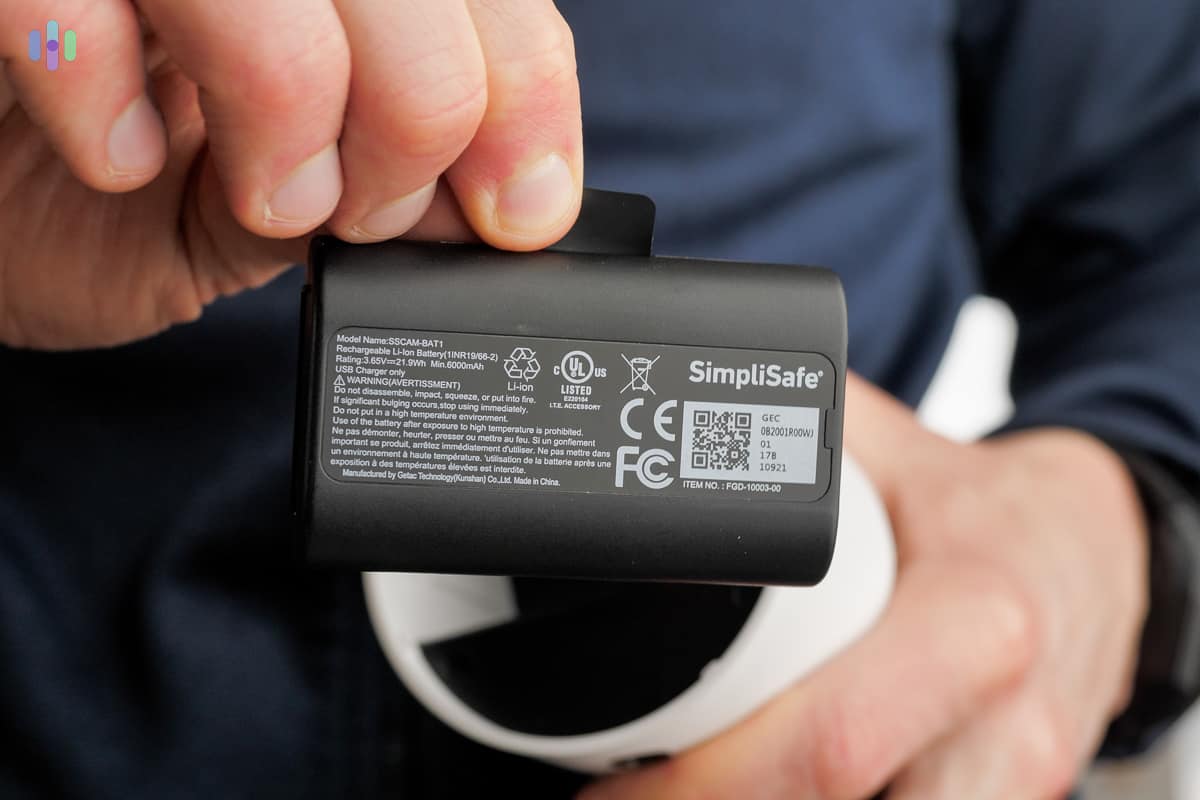 SimpliSafe Outdoor Camera battery SimpliSafe Outdoor Camera battery
