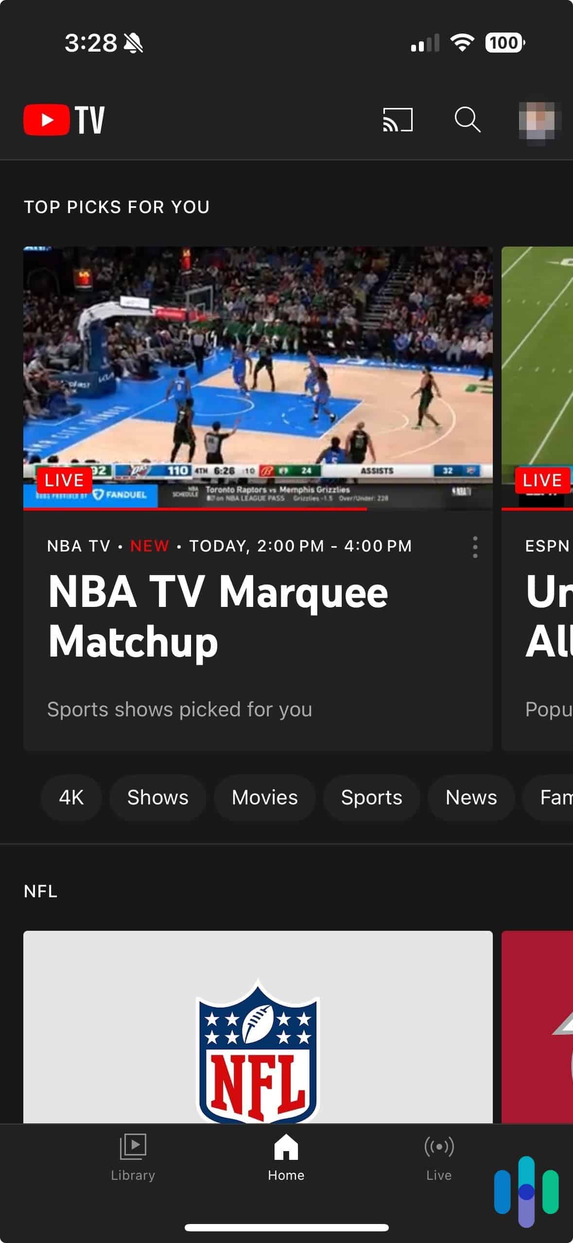 Watching YouTube TV on mobile with Surfshark VPN enabled Watching YouTube TV on mobile with Surfshark VPN enabled