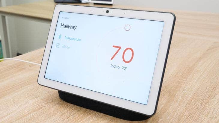 Weather on the Nest Hub Max Weather on the Nest Hub Max