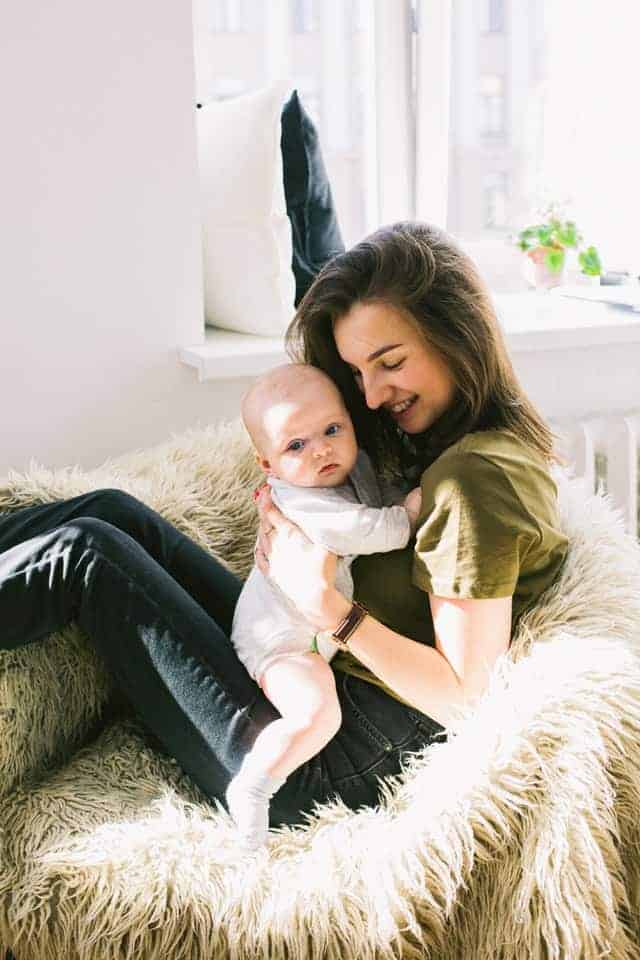 Woman and baby Woman and baby