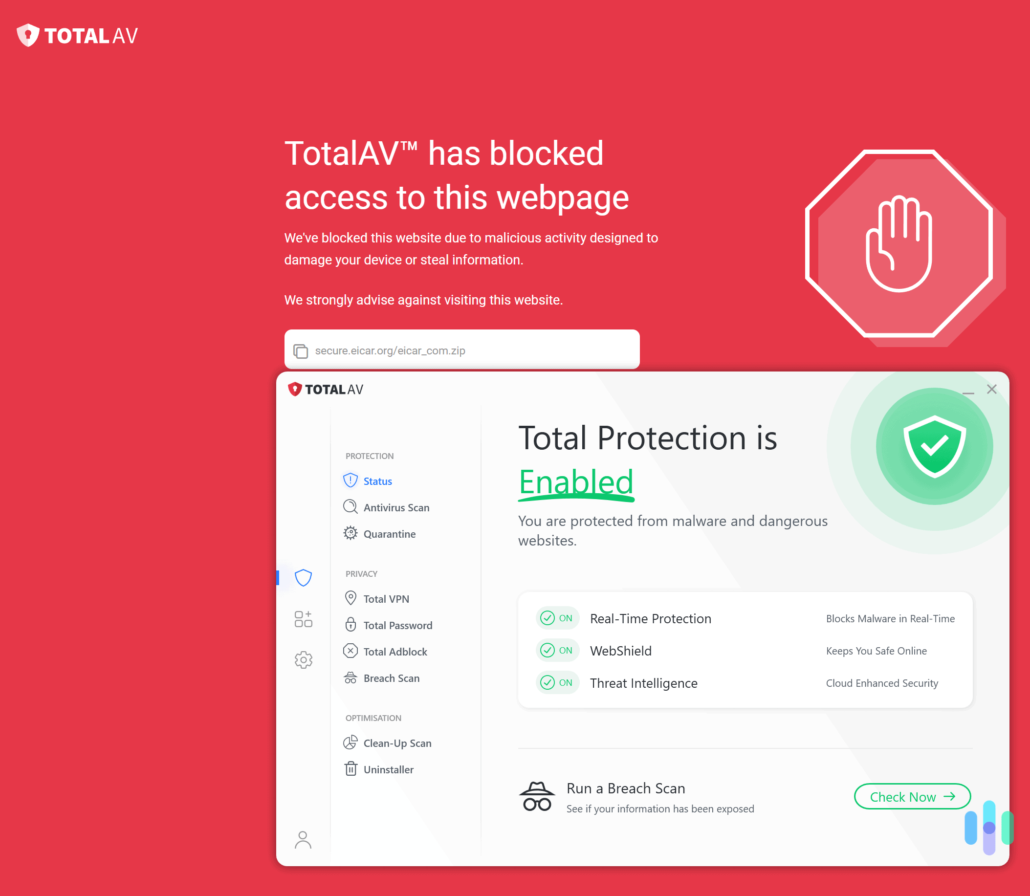 Antivirus programs could stop malicious actors from compromising your devices and accounts with malicious links and files. Antivirus programs could stop malicious actors from compromising your devices and accounts with malicious links and files.