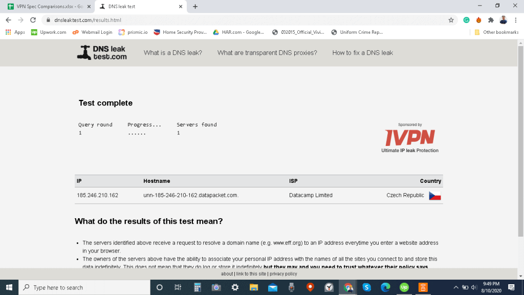 Avast SecureLine Windows DNS Leak Test Avast SecureLine Windows DNS Leak Test