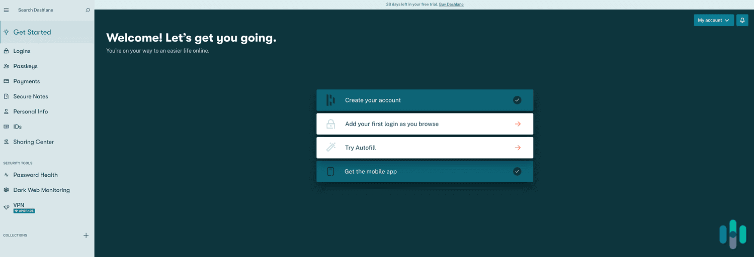 Getting started with Dashlane was easier than LastPass. Getting started with Dashlane was easier than LastPass.