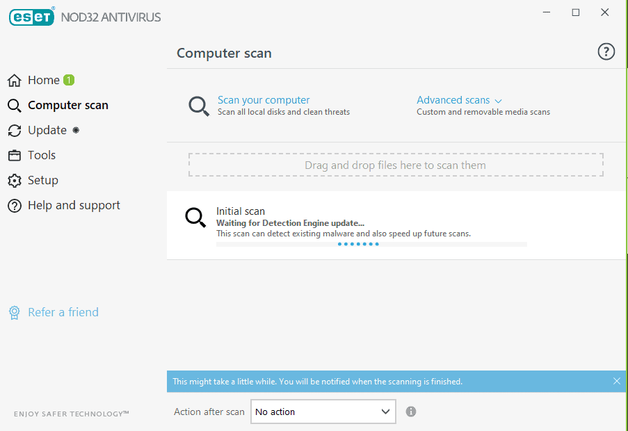 ESET Scan Options ESET Scan Options