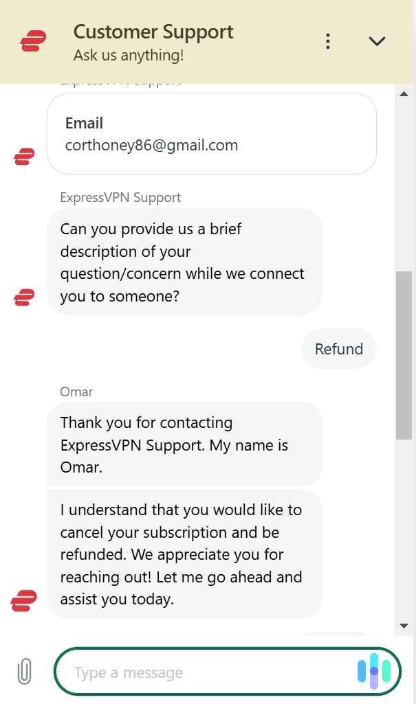 ExpressVPN didn’t pull any tricks on us when we took advantage of their 30-day money-back guarantee. ExpressVPN didn’t pull any tricks on us when we took advantage of their 30-day money-back guarantee.