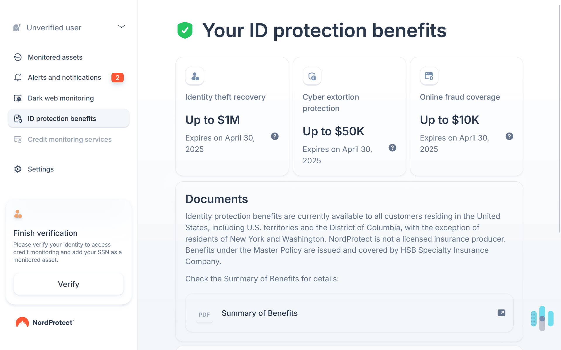 Coveron gave us a comprehensive look at the insurance we had available if our identity were stolen. Coveron gave us a comprehensive look at the insurance we had available if our identity were stolen.