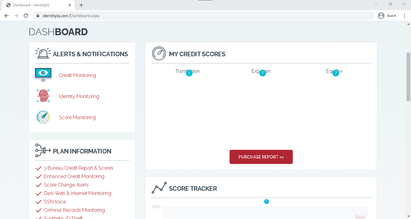 IdentityIQ Main Dashboard on Chrome IdentityIQ Main Dashboard on Chrome