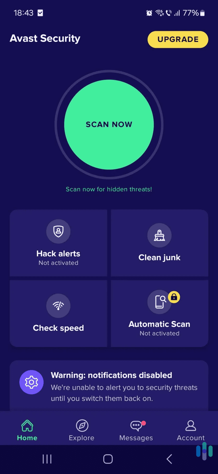 In our tests, Avast’s free version maintained a really good malware detection rate. In our tests, Avast's free version maintained a really good malware detection rate.