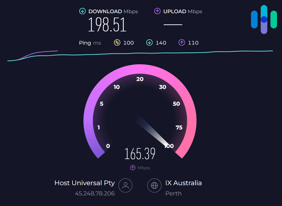 NordVPN speed test NordVPN speed test