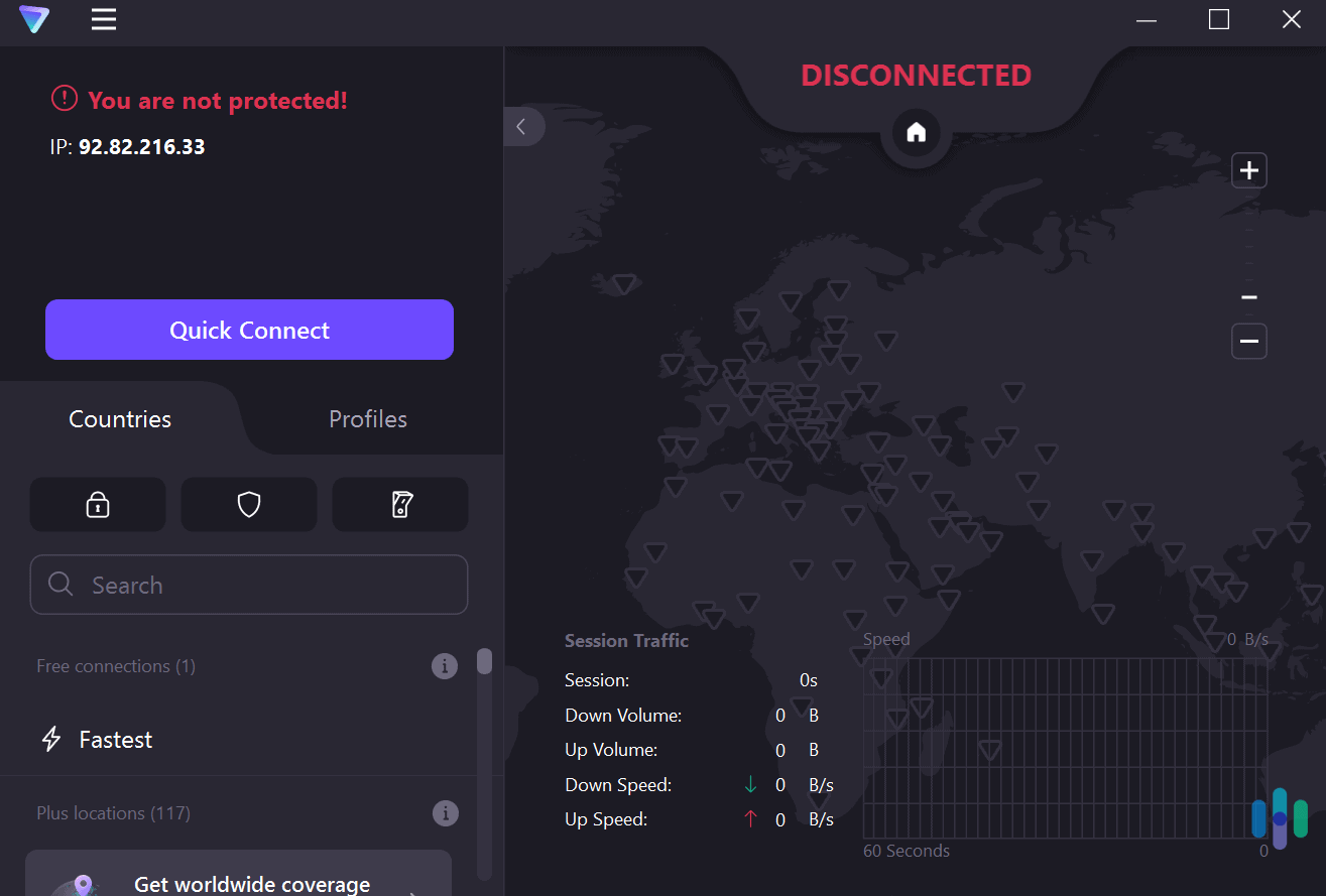 Proton VPN automatically connects free users to the fastest servers for their location. Proton VPN automatically connects free users to the fastest servers for their location.