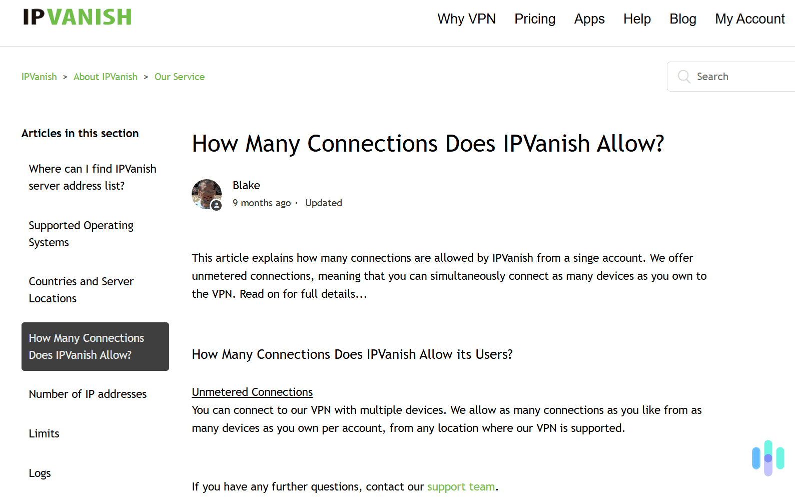 You can install and use IPVanish’s VPN service on as many devices as you want. You can install and use IPVanish's VPN service on as many devices as you want.